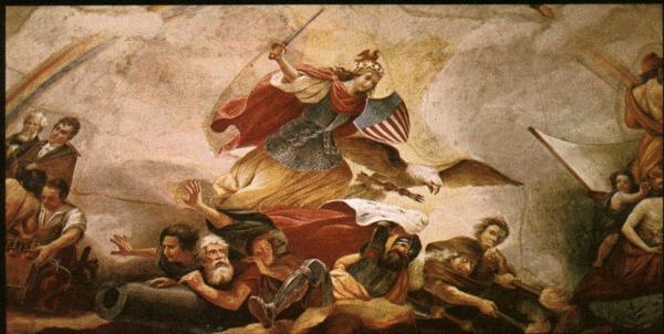 Armed Freedom triumphs over Tyranny and Kingly Power